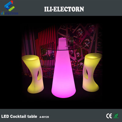 高頂RGBライトバー家具 LEDコクテルテーブル