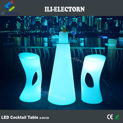 高頂RGBライトバー家具 LEDコクテルテーブル