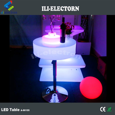 LEDバー家具 LEDコクテルテーブル 直角型 防水