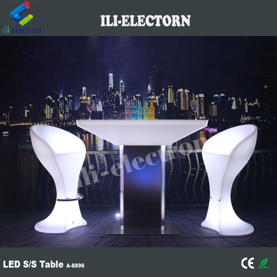 LED家具 ホテル・ヴィラ用 プラスティック 輝くバーテーブル