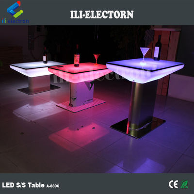 LED家具 ホテル・ヴィラ用 プラスティック 輝くバーテーブル