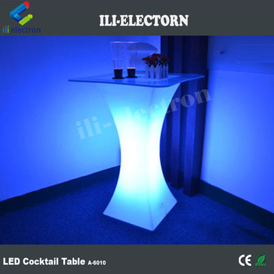 LED 屋外テーブル LED 輝きバー テーブル ライトアップ コクテルテーブル