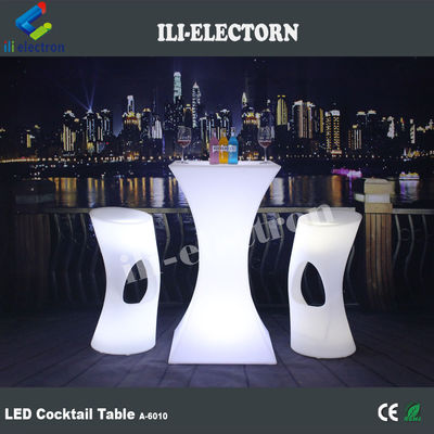 LED 屋外テーブル LED 輝きバー テーブル ライトアップ コクテルテーブル