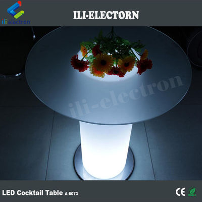 グラステーブルトップ 照明 バーテーブル LED コクテルテーブル
