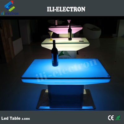 アウトドア&amp;インダース 変色型 プラスチック式 LED ダイニングテーブル
