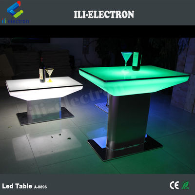 アウトドア&amp;インダース 変色型 プラスチック式 LED ダイニングテーブル