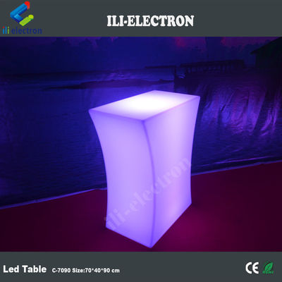 防水LEDテーブル ライトアップテーブル バー家具 LEDコーヒーテーブル