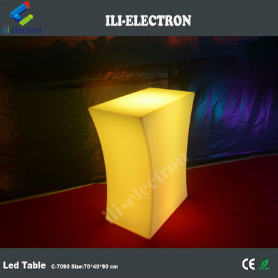 防水LEDテーブル ライトアップテーブル バー家具 LEDコーヒーテーブル