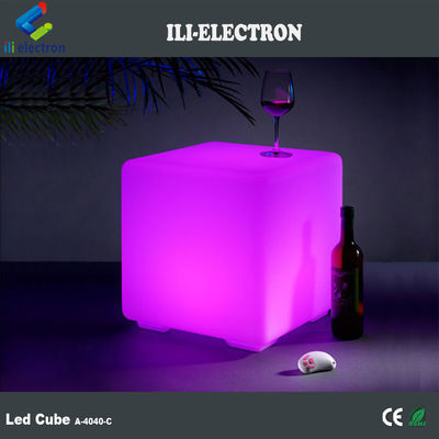 PE素材 LED立方座席 装飾用 LED立方テーブル