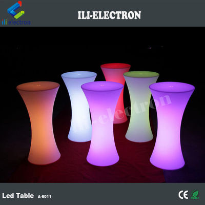 商用用プラスチック製のLEDカクテルテーブル