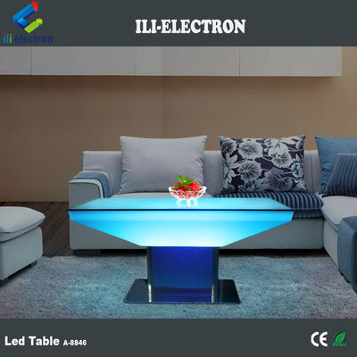再充電可能な led プラスチックバーテーブル