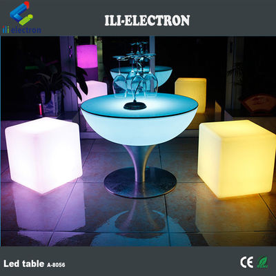 豪華ライト付き LED バーテーブル レンタル 1年保証