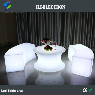 リチャージ可能な防水 LED バーテーブル タッチ制御
