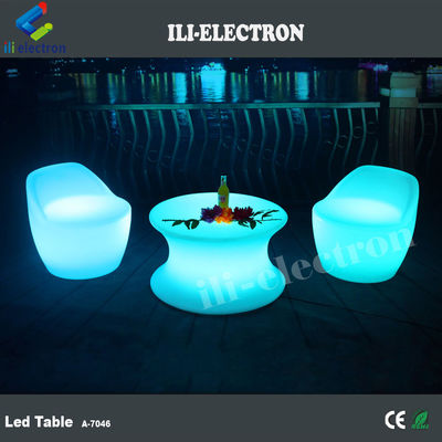 リチャージ可能な防水 LED バーテーブル タッチ制御