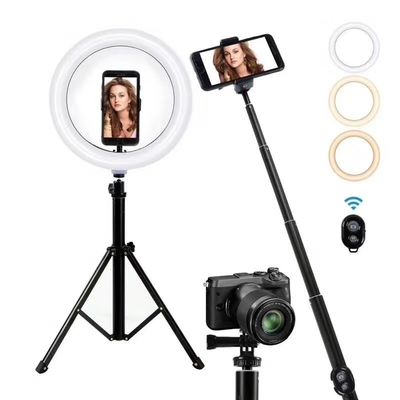 8インチ 10インチ 12インチ 写真スタジオキット リングライト LEDリングライト 1200LM