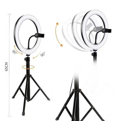 8インチ 10インチ 12インチ 写真スタジオキット リングライト LEDリングライト 1200LM