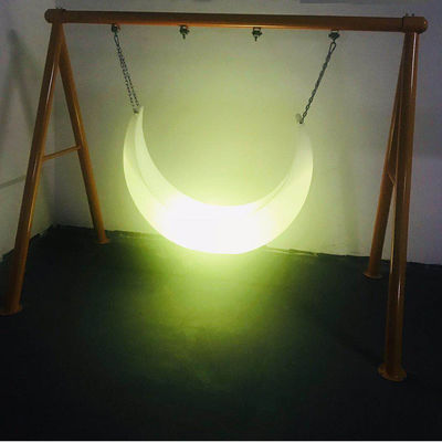 充電可能なリチウム電池付きの光る LED 月 Chair