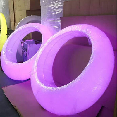 イベント 装飾 輝く 塑料 LED パティオ スイングライト 屋外家具
