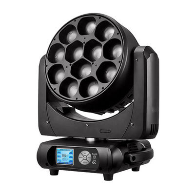 12 ミツバチの目 動く頭 LEDステージライト バーの振動 染色 IP20 防水