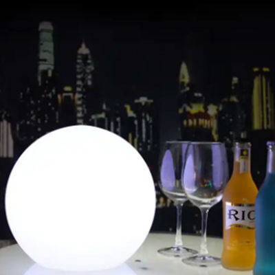 PEプラスチック浮遊プールボールライト リモコン LEDボールランプ 飾り付け用
