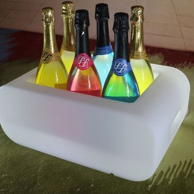 CE/ROHS証明書 SMD 5050 PE プラスチックLEDアイスバケツ 16色変色照明