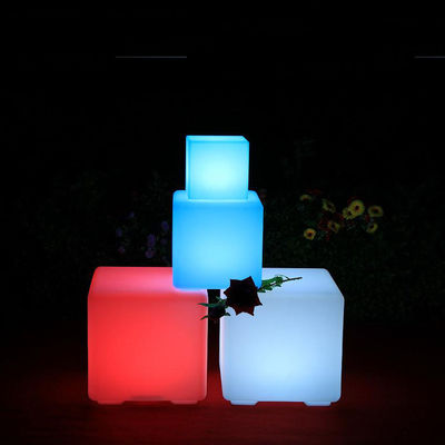 40cm リモコン パティオ LED キューブランプ ランタン パティオ エンターテイメントのためのLED 光源