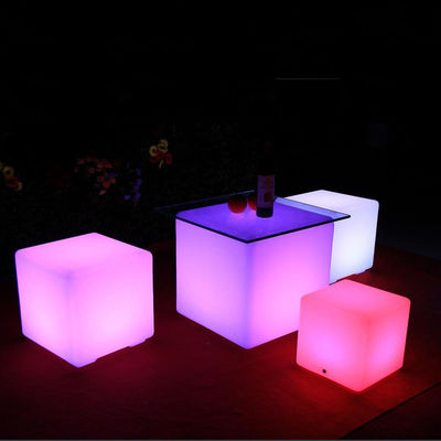 40cm リモコン パティオ LED キューブランプ ランタン パティオ エンターテイメントのためのLED 光源