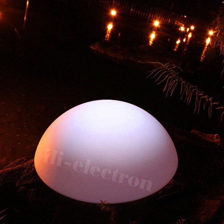 半円型 防水 彩色のプラスチック製 LED 装飾灯