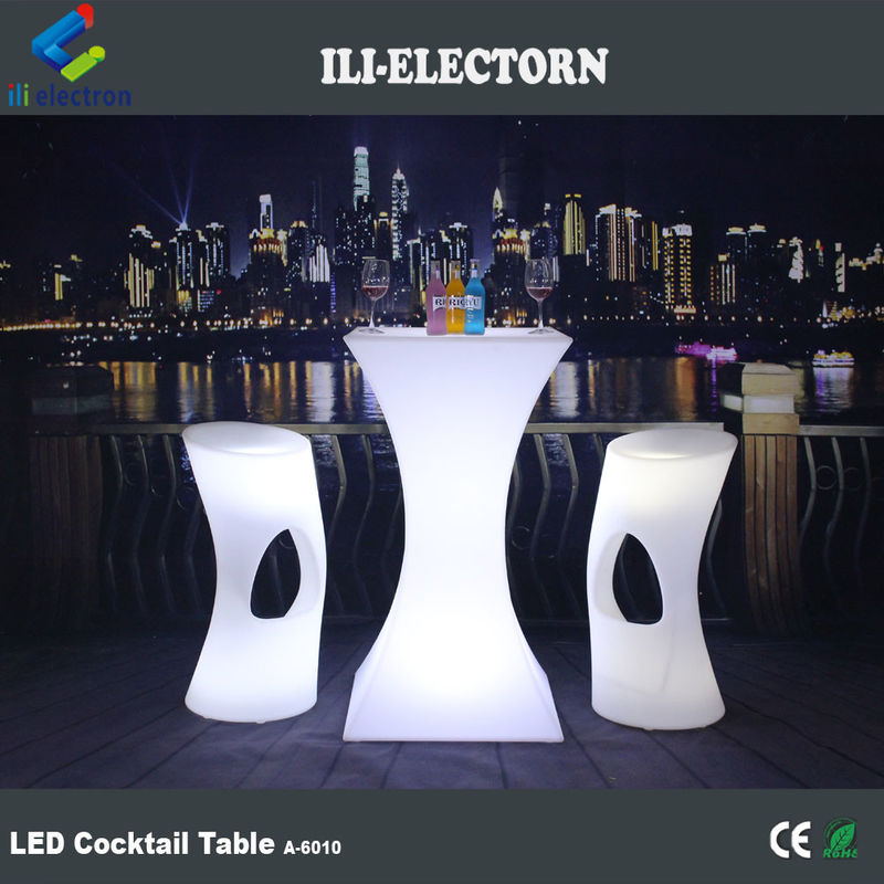 ホットセール モダンパーティ イベントとバー 既成 リモート 色の変更 装飾 LED 広形 コクテルテーブル