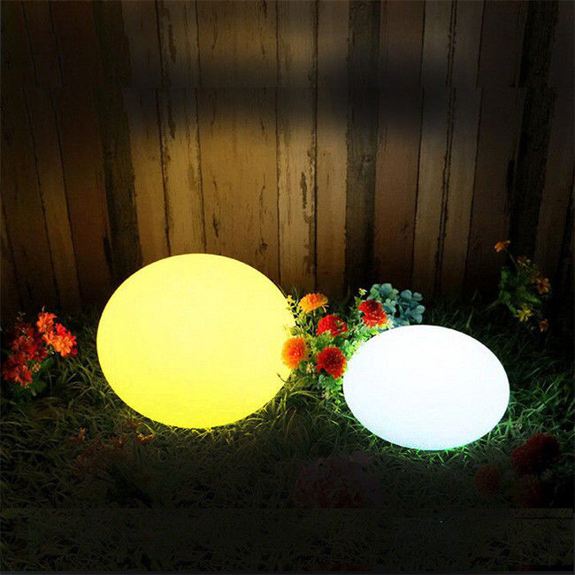 IP65 防水太陽光球ランプ LED 変色光球 庭園用