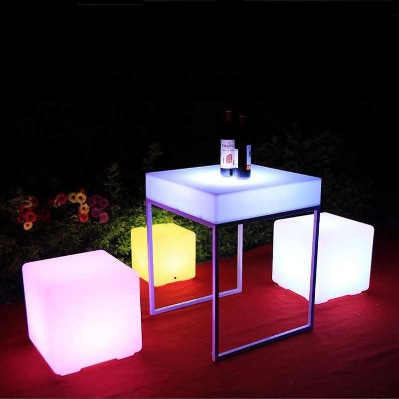 40cm リモコン パティオ LED キューブランプ ランタン パティオ エンターテイメントのためのLED 光源